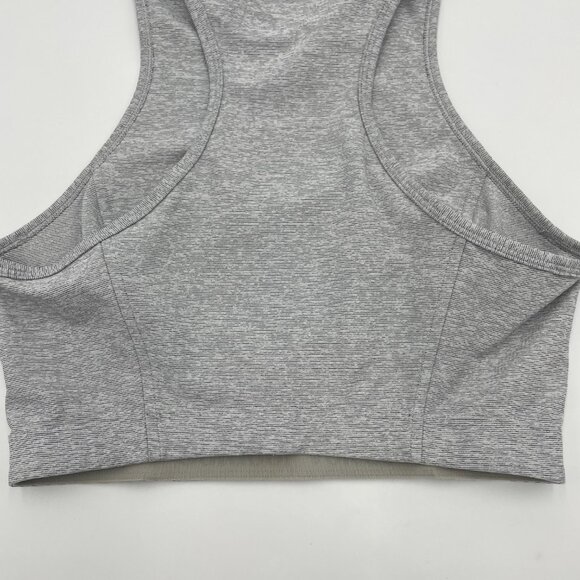 Outdoor Voices Sports Bra Racerback Pull-On Size Small Heather Gray Athletic Gym - Picture 9 of 9